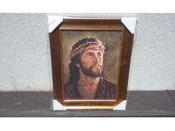 Obraz jezus w cierniowej koronie pótno