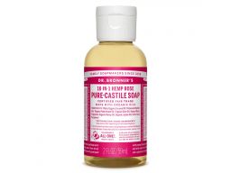 Dr.bronner naturalne mydło w płynie różane 59 ml