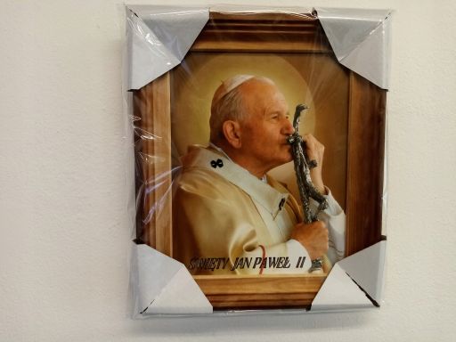 Obraz papież jana pawła ii tanio