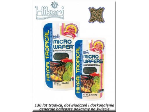 Hikari micro wafers 250 gram - ryby tropicalne