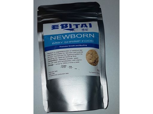 Ebitai newborn - 10 gram - pokarm dla młodych