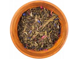 Zielona herbata sencha granat bławatka 200g aromat