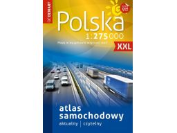 Polska atlas samochodowy 1:275000 mapa europa17/18