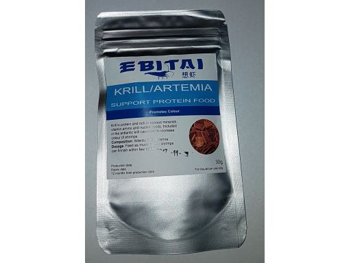 Ebitai krill / artemia - 10 gram - proteinowy